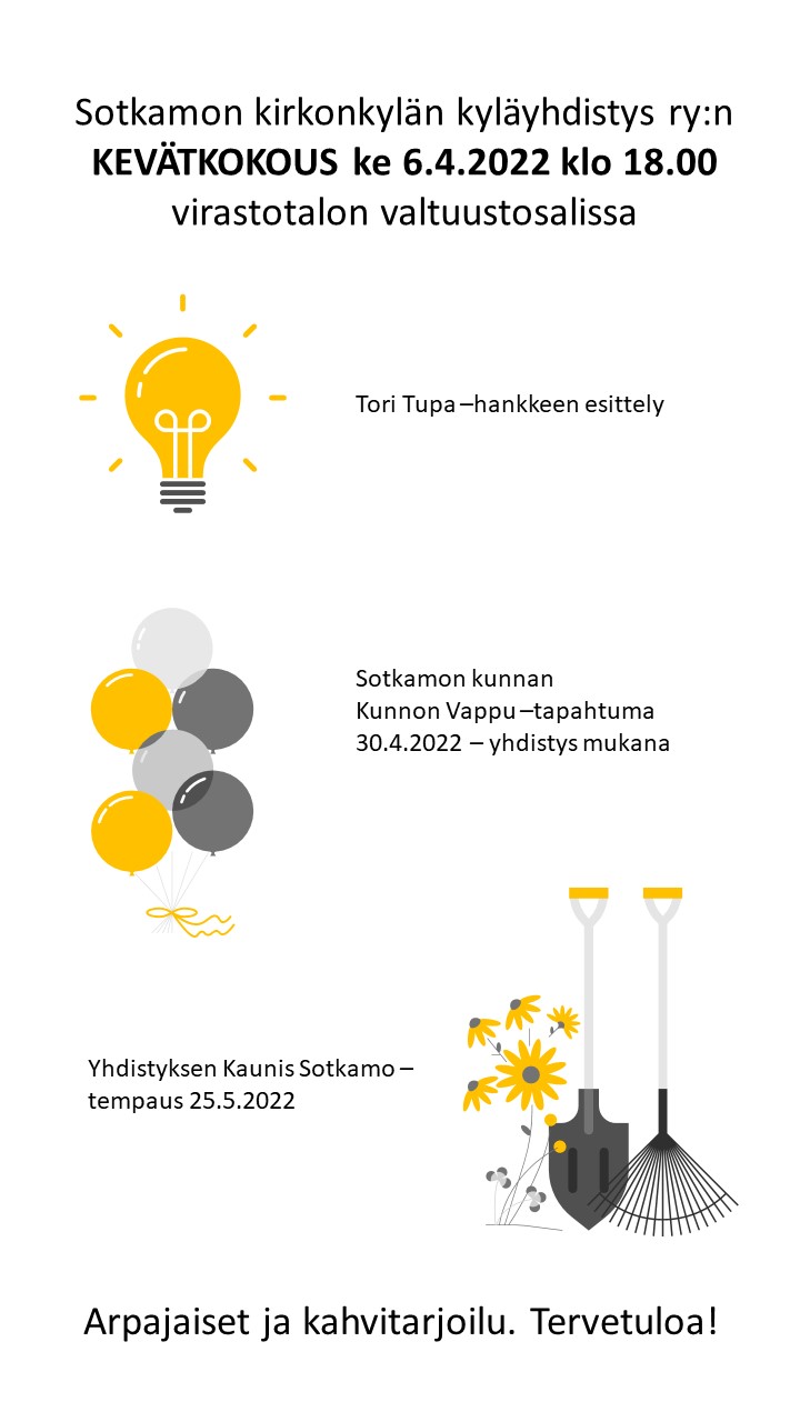 Kevätkatsaus ja -kokous 6.4.2022